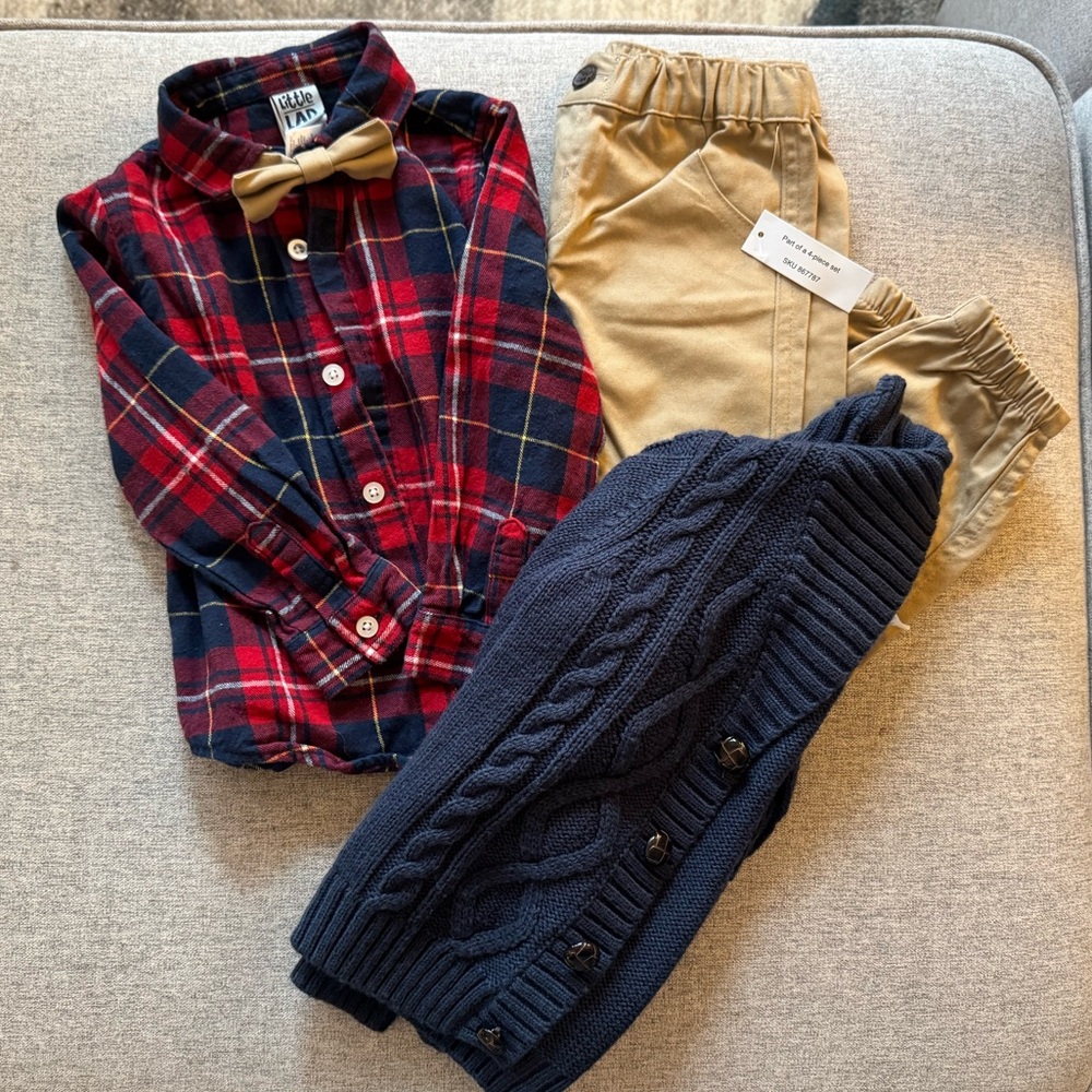 LIKE NEW Little Boy size 3T Outfit